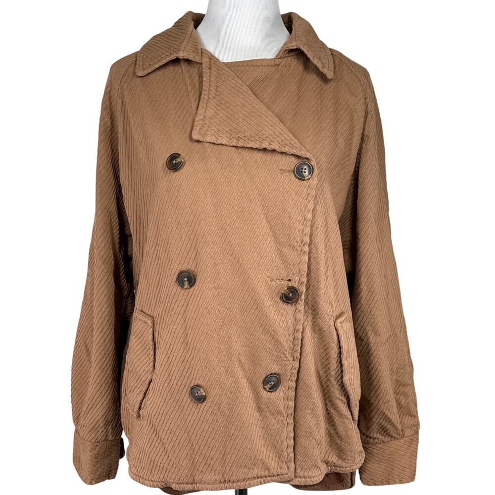 Free People Remi Shirt Jacket, NWT, Size Small, New with Tags, Tan